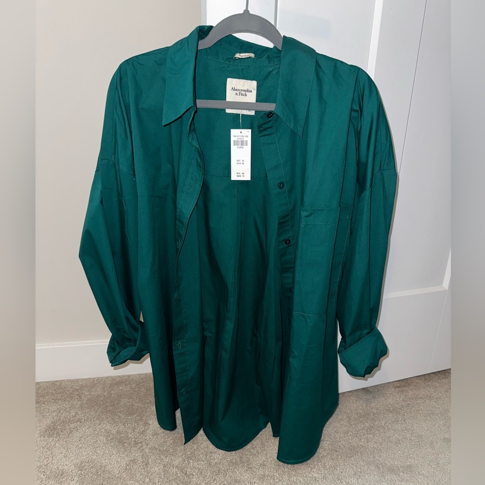 Abercrombie & Fitch Oversized Button Down